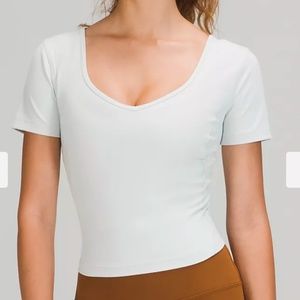 ❌SOLD❌ Lululemon 6 Align Tee Cropped